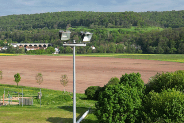 Alte Flutlichanlage FC Elfershausen